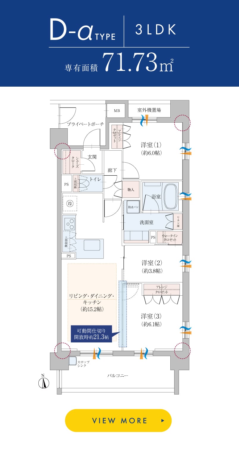 D-α type 詳しくこちら