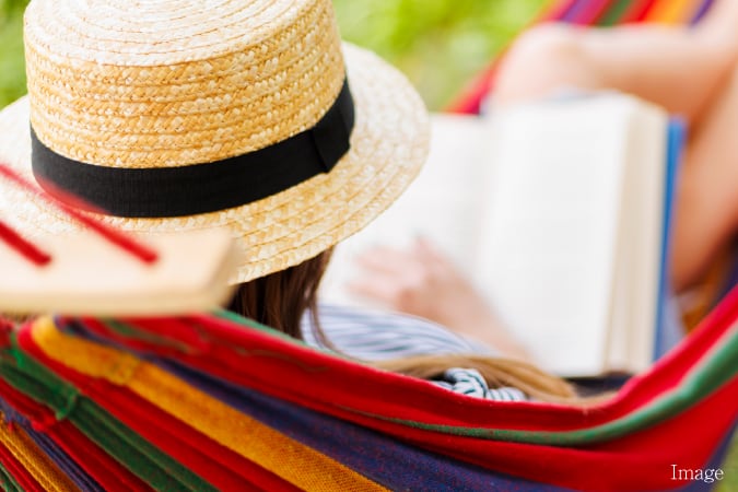 ハンモックでキャンプ感覚