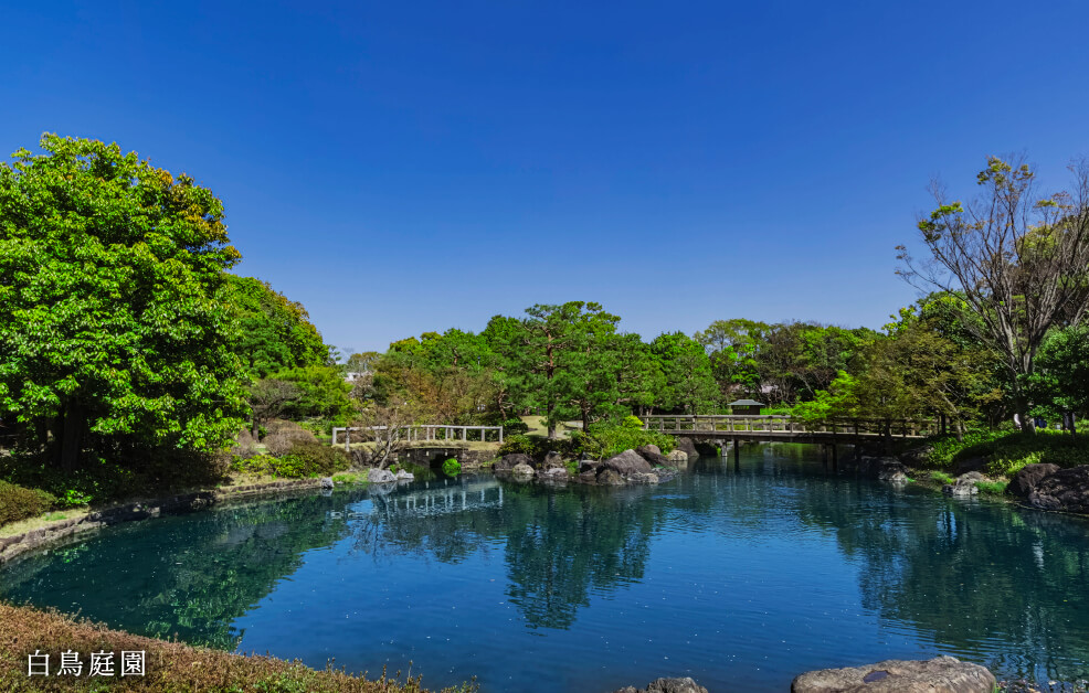 白鳥庭園